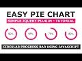 Animated Circular Progress Bar Using Easy Pie Chart Plugin - Create a Progress Bar With Javascript