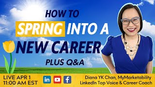 Training: How to Spring into a New Career | How to Make a Successful Career Change