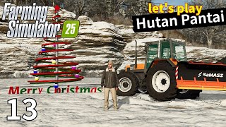 Farming Simulator 25 | FIJNE KERST | lets's play Hutan Pantai  | 13 |#fs25  #farmingsimulator25