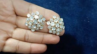 Open Polki jewrllery setting,polki diamond jewrllery,kundan work,how to work polki diamond,#New 2025