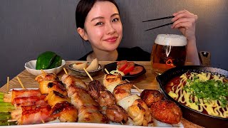 【ASMR】お家居酒屋で晩酌 [EatingSounds モッパン 咀嚼音 먹방]