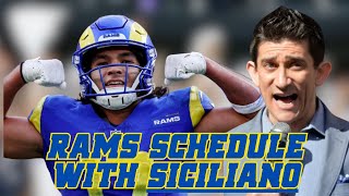 Andrew Siciliano Breaks Down The Rams 2024 Schedule