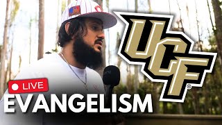 🔴LIVE: Evangelism at UCF🔥