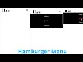 How To Create A Hamburger Menu Using HTML CSS JavaScript