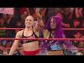 FULL MATCH - Ronda Rousey & Sasha Banks vs. Nia Jax & Tamina Raw, Jan. 14, 2019
