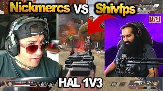 Nickmercs vs Shivfps in $50.000 MFAM gauntlet tourney!!  Hal's *INSANE* 1v3 Endgame