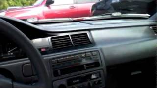 1995 Honda Civic DX Sedan Start Up, Quick Tour, \u0026 Rev With Exhaust View - 44K (Cleanest Civic Ever)