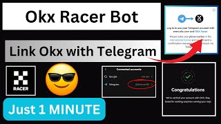 How to connect Okx Racer with Telegram | Okx Racer Telegram Bot