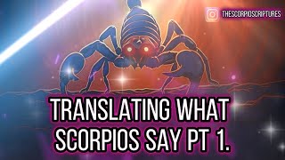 What Scorpios REALLY MEAN When They Say THESE 5 PHRASES.... (Scorpio Language 101) #scorpiozodiac