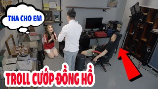 Vĩnh Bị Khách Cướ.p Hết Đồng Hồ - Khiến Phương Tè Ra Quần | Vĩnh Vui Vẻ.