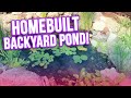 *DIY BACKYARD POND* Built by Two Women