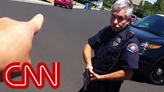 Cop confrontation goes viral
