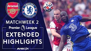 Arsenal v. Chelsea | PREMIER LEAGUE HIGHLIGHTS | 8/22/2021 | NBC Sports