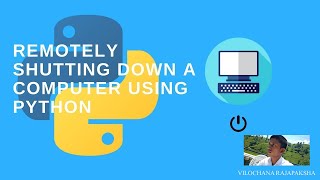 How to shutdown your pc in python command
