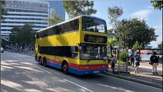 (Farewell to the Last Duple Metsec Dennis Trident) CTB Route 88R (Central - City one Shatin)