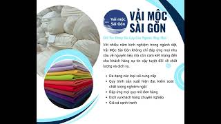 VÌ SAO NÊN CHỌN XƯỞNG DỆT CUNG CẤP ĐẦY ĐỦ CÁC LOẠI VẢI?