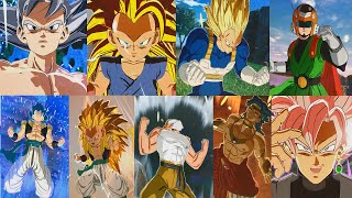 Dragon Ball Sparking Zero All Transformations