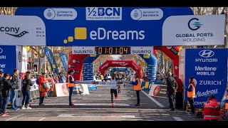 ✅ A WORLD RECORD 🔥🔥Jacob Kiplimo 🇺🇬 sets a new half marathon World Record of 56:40