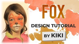 Fox Face Painting Tutorial