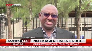 Inspekta Jenerali wa polisi Japheth Koome ajiuzulu, madaliko idara ya polisi