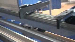 Gasparini pressbrake retractable sheet metal support