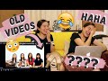 REACTING TO OUR OLD VIDEOS | Charm and Charl