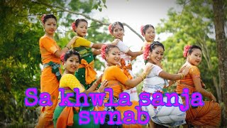 Sa khwla sanja swnab// Cover Dance// Juri Boro