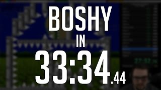 I Wanna Be The Boshy 2017 Any% Speedrun in 33:34.44