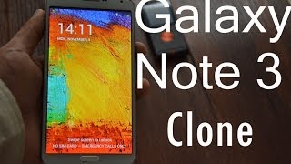 REVIEW: Galaxy Note 3 Clone Phone! 5.7\