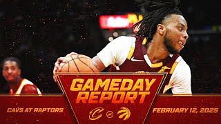 Game Day Report: Cavaliers wrap up season series with Raptors ahead of break