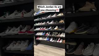 Which one are you choosing‼️ #jordan #heat #unreleased #kicks #youtubeshorts