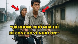 Cậu Bé Nghèo Chở Bà Cụ Bị Bỏ Rơi Giữa Đêm Về Nhà Mình, Không Ngờ Bà Chính Là Bà Là Tỷ Phú Giàu Có