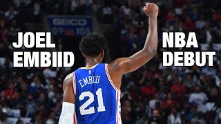 Joel Embiid NBA Debut in Philly! | 10.26.16