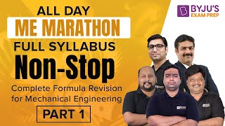 GATE Mechanical Engineering (ME) Full Syllabus & Formula Revision | GATE 2023 Mechanical Preparation