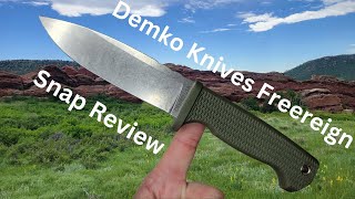 Demko Knives FREEREIGN Snap Review - MAGNACUT