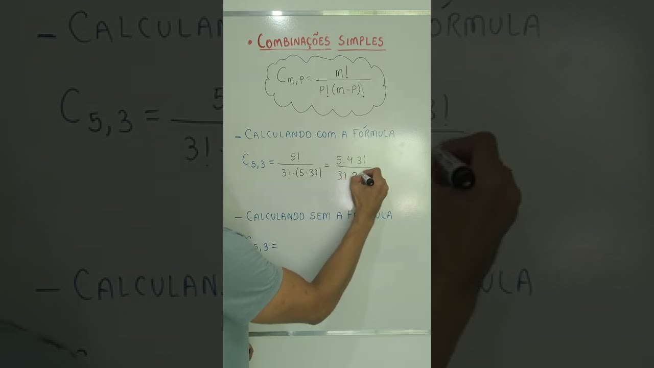 Como Calcular Combinações Simples De Forma Prática. - YouTube