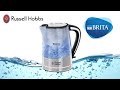 Russell Hobbs Brita Purity Filter Clear Plastic Kettle