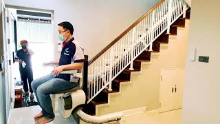 ลิฟต์บันได เก้าอี้เลื่อนขึ้นบันได FlowX by Modern Stairlifts