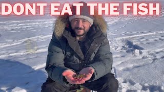 🇺🇸American In Russia🇷🇺 Ice Fishing On Largest Lake On Earth