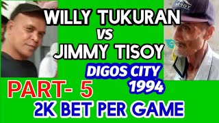 WillyTUKURAN vs JimmyTISOY PINAGMALUPITAN NA SA TIRADA (PART-5)