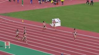 第44回名古屋地区陸上競技選手権大会　女子200m　準決勝第1組　2016/10/16