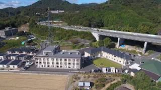 こもれびの杜全景 空撮（山口県 周南市）