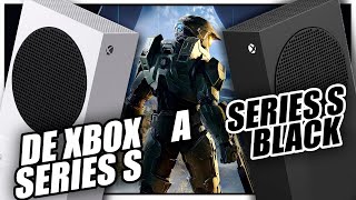 ¡Convertí mi Xbox Series S en una Series S Black!