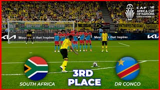 🔴SOUTH AFRICA vs DR CONGO | AFRIQUE DU SUD contre RD CONGO ⚽ 3Rd FINAL AFRICA CUP of NATIONS 23 -PES