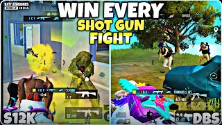 HOW TO MASTER DBS \u0026 S12K 🔥 SHOTGUN IN BGMI/ PUBG SECRET TIPS TO BE A SHOTGUN GOD IN CLOSE RANGE