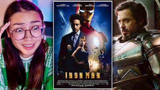 FIRST TIME Watching *IRON MAN* - It Stressed me out SO Badly | Movie Reaction & Commentary!