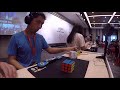 asian championship 2018 3bld 3rd place solve 22.96