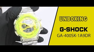 JAM TANGAN CASIO G-SHOCK GA 400SK 1A9DR / GA-400SK-1A9DR UNBOXING - GROSIRJAMTANGAN.COM