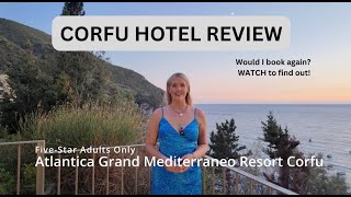 Five-Star Atlantica Grand Mediterraneo Hotel, Corfu, Greece.