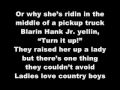 TRACE ADKINS- LADIES LOVE COUNTRY BOYS